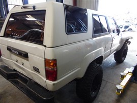 1988 Toyota 4Runner White 2.4L MT 4WD #Z21697